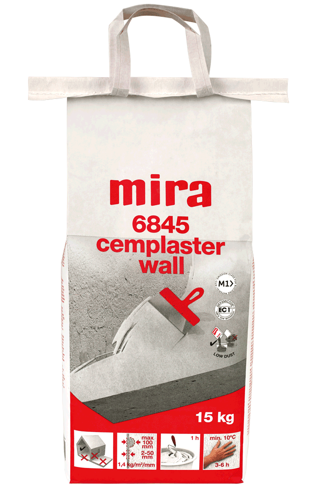 6845 cemplaster wall